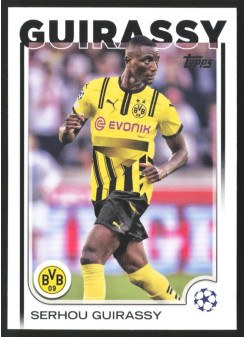 Serhou Guirassy, Kartička, Topps UEFA Club Competitions 2024-25, BASE