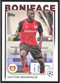 Victor Boniface, Kartička, Topps UEFA Club Competitions 2024-25, BASE