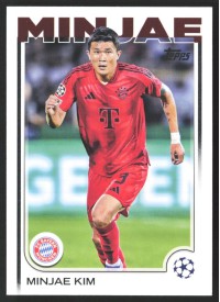 Minjae Kim, Kartička, Topps UEFA Club Competitions 2024-25, BASE