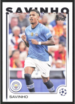 Savinho, Kartička, Topps UEFA Club Competitions 2024-25, BASE