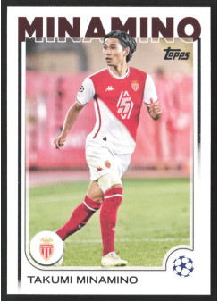 Takumi Minamino, Kartička, Topps UEFA Club Competitions 2024-25, BASE