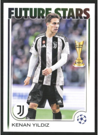 Kenan Yildiz, Kartička, Topps UEFA Club Competitions 2024-25, BASE