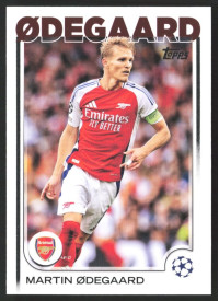 Martin Ødegaard, Kartička, Topps UEFA Club Competitions 2024-25, BASE