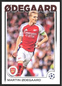 Martin Ødegaard, Kartička, Topps UEFA Club Competitions 2024-25, BASE