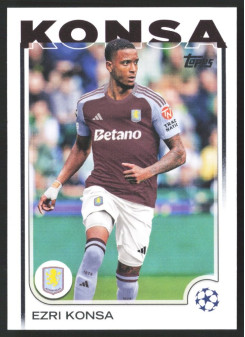 Ezri Konsa, Kartička, Topps UEFA Club Competitions 2024-25, BASE