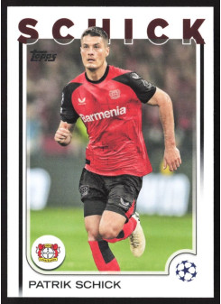 Patrik Schick, Kartička, Topps UEFA Club Competitions 2024-25, BASE