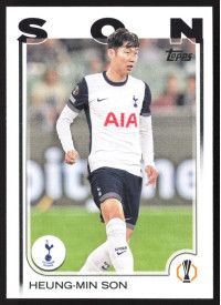 Heung-min Son, Kartička, Topps UEFA Club Competitions 2024-25, BASE