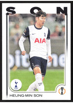Heung-min Son, Kartička, Topps UEFA Club Competitions 2024-25, BASE