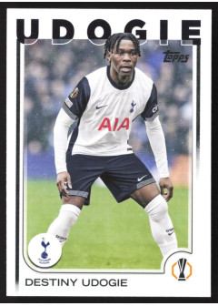 Destiny Udogie, Kartička, Topps UEFA Club Competitions 2024-25, BASE