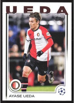 Ayase Ueda, Kartička, Topps UEFA Club Competitions 2024-25, BASE