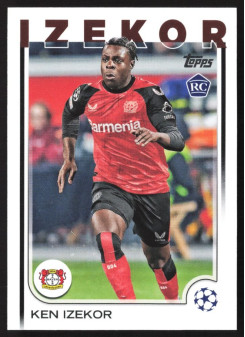 Ken Izekor, Kartička, Topps UEFA Club Competitions 2024-25, BASE