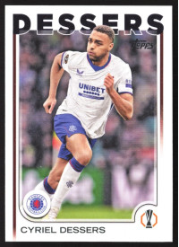 Cyriel Dessers, Kartička, Topps UEFA Club Competitions 2024-25, BASE