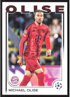 Michael Olise, Kartička, Topps UEFA Club Competitions 2024-25, BASE