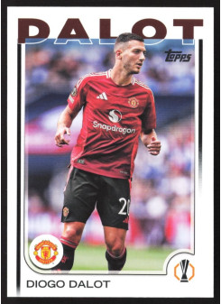 Diogo Dalot, Kartička, Topps UEFA Club Competitions 2024-25, BASE