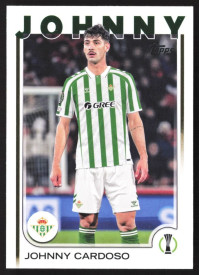 Johnny Cardoso, Kartička, Topps UEFA Club Competitions 2024-25, BASE
