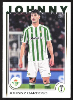 Johnny Cardoso, Kartička, Topps UEFA Club Competitions 2024-25, BASE