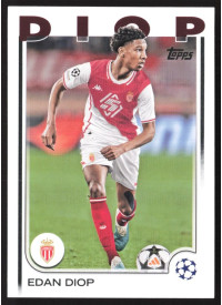Edan Diop, Kartička, Topps UEFA Club Competitions 2024-25, BASE