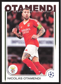 Nicolás Otamendi, Kartička, Topps UEFA Club Competitions 2024-25, BASE