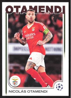 Nicolás Otamendi, Kartička, Topps UEFA Club Competitions 2024-25, BASE