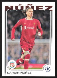 Darwin Núñez, Kartička, Topps UEFA Club Competitions 2024-25, BASE