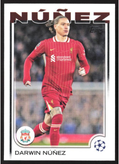Darwin Núñez, Kartička, Topps UEFA Club Competitions 2024-25, BASE