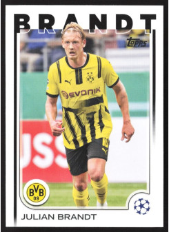 Julian Brandt, Kartička, Topps UEFA Club Competitions 2024-25, BASE