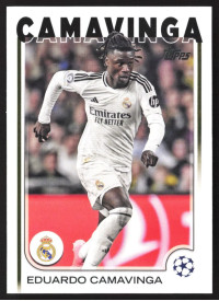 Eduardo Camavinga, Kartička, Topps UEFA Club Competitions 2024-25, BASE