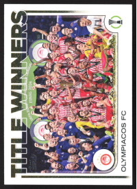 Olympiacos FC, Kartička, Topps UEFA Club Competitions 2024-25, BASE