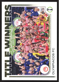 Olympiacos FC, Kartička, Topps UEFA Club Competitions 2024-25, BASE