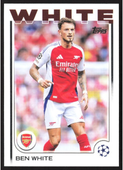 Ben White, Kartička, Topps UEFA Club Competitions 2024-25, BASE