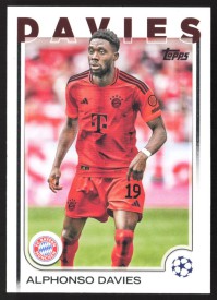Alphonso Davies, Kartička, Topps UEFA Club Competitions 2024-25, BASE