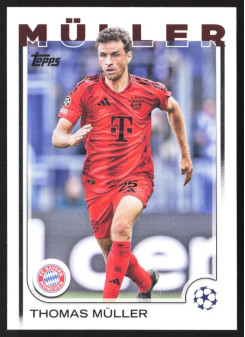 Thomas Müller, Kartička, Topps UEFA Club Competitions 2024-25, BASE