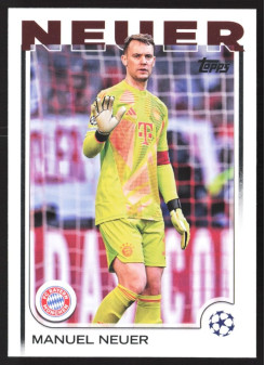 Manuel Neuer, Kartička, Topps UEFA Club Competitions 2024-25, BASE