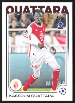 Kassoum Ouattara, Kartička, Topps UEFA Club Competitions 2024-25, BASE