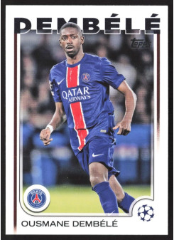Ousmane Dembélé, Kartička, Topps UEFA Club Competitions 2024-25, BASE