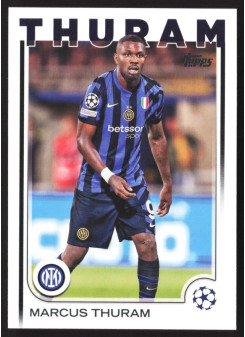 Marcus Thuram, Kartička, Topps UEFA Club Competitions 2024-25, BASE