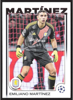 Emiliano Martínez, Kartička, Topps UEFA Club Competitions 2024-25, BASE