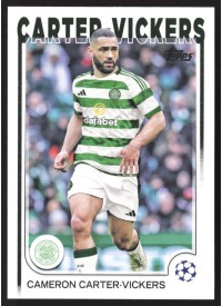 Cameron Carter-Vickers, Kartička, Topps UEFA Club Competitions 2024-25, BASE