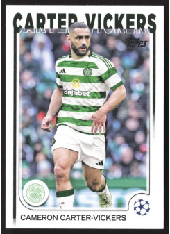 Cameron Carter-Vickers, Kartička, Topps UEFA Club Competitions 2024-25, BASE