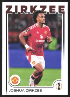 Joshua Zirkzee, Kartička, Topps UEFA Club Competitions 2024-25, BASE