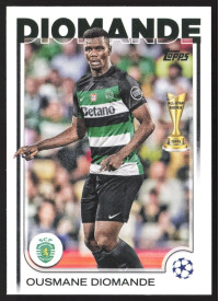 Ousmane Diomande, Kartička, Topps UEFA Club Competitions 2024-25, BASE