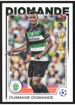 Ousmane Diomande, Kartička, Topps UEFA Club Competitions 2024-25, BASE
