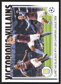 Aston Villa, Kartička, Topps UEFA Club Competitions 2024-25, BASE
