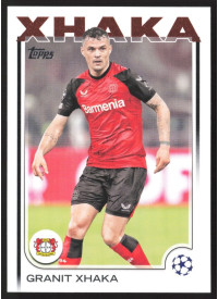 Granit Xhaka, Kartička, Topps UEFA Club Competitions 2024-25, BASE