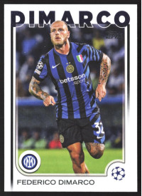 Federico Dimarco, Kartička, Topps UEFA Club Competitions 2024-25, BASE