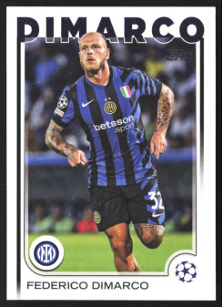Federico Dimarco, Kartička, Topps UEFA Club Competitions 2024-25, BASE