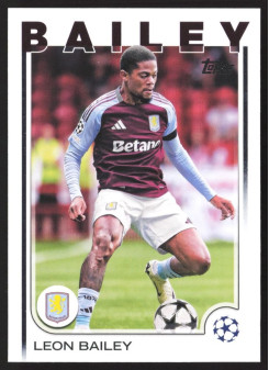 Leon Bailey, Kartička, Topps UEFA Club Competitions 2024-25, BASE