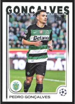 Pedro Gonçalves, Kartička, Topps UEFA Club Competitions 2024-25, BASE