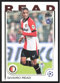 Givairo Read, Kartička, Topps UEFA Club Competitions 2024-25, BASE