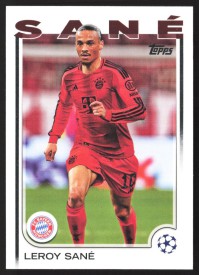Leroy Sané, Kartička, Topps UEFA Club Competitions 2024-25, BASE